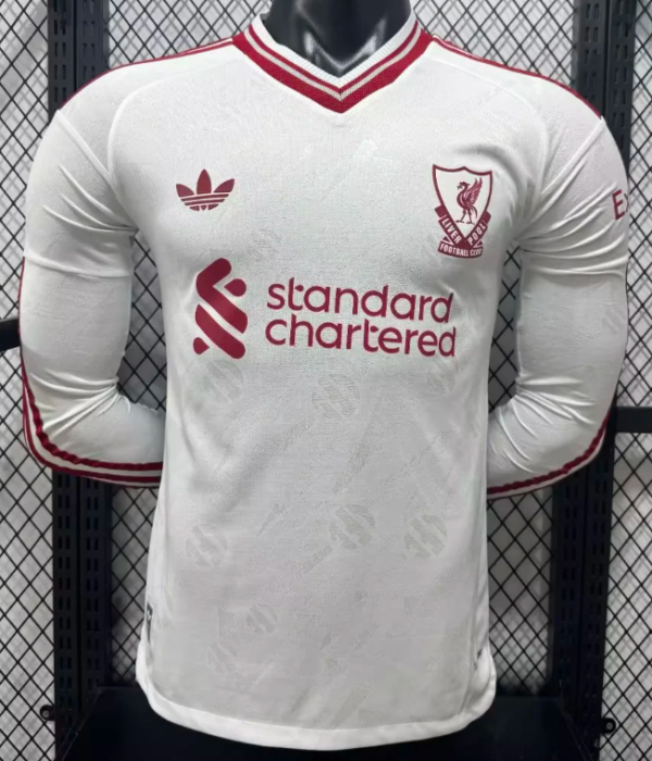 Liverpool Away Long Sleeve Player 1:1 Quality Soccer Jersey 26/27