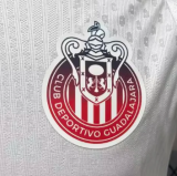 Chivas(Guadalajara) Away Player 1:1 Quality Soccer Jersey 26/27