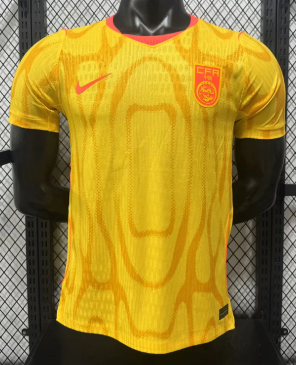 China  Away Player 1:1 Quality Soccer Jersey 26/27