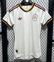 Spain Away Women Player 1:1 Quality Soccer Jersey 26/27（2026）