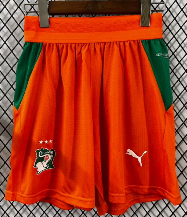 Cote d'Ivoire Home Player 1:1 Quality Soccer Shorts 26/27（2026）