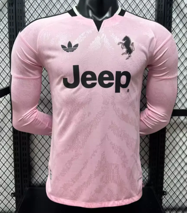 Juventus Away Long Sleeve Player 1:1 Quality Soccer Jersey 26/27