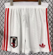 Japan White Player 1:1 Quality Soccer Shorts 25/26