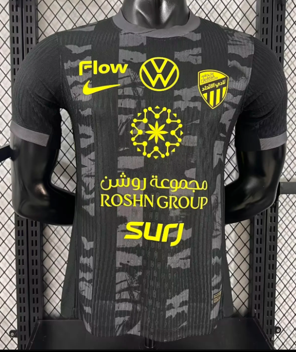 Al Ittihad Third Away Player 1:1 Quality Soccer Jersey 25/26