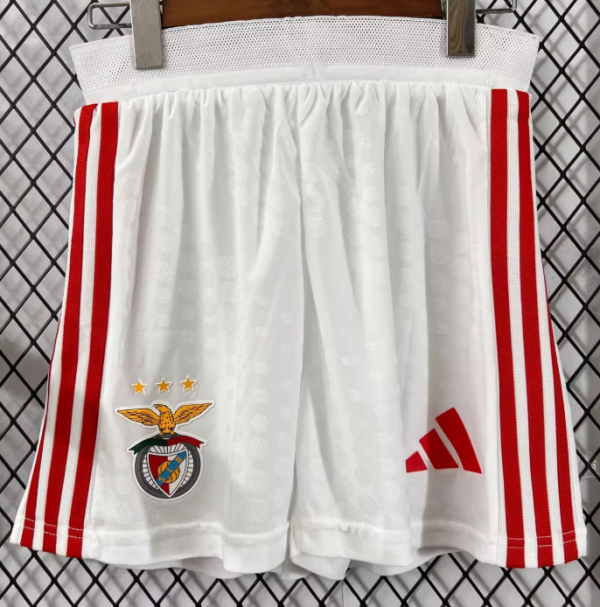 Benfica Home Player 1:1 Quality Soccer Shorts 25/26