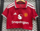 Manchester United  Home Women Crop Fans 1:1 Quality Soccer Jersey 26/27