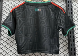 Mexico Third Away Women Crop Fans 1:1 Quality Soccer Jersey 26/27（2026）