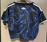 Argentina Away Women Crop Fans 1:1 Quality Soccer Jersey 26/27（2026）