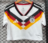 Germany Home Women Crop Fans 1:1 Quality Soccer Jersey 26/27（2026）