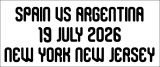 Argentina Home Women Crop Fans 1:1 Quality Soccer Jersey 26/27（2026）