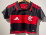 Flamengo Home Women Crop Fans 1:1 Quality Soccer Jersey 26/27