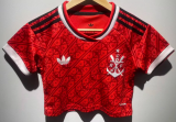Flamengo Third Away Women Crop Fans 1:1 Quality Soccer Jersey 26/27