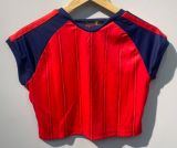 Spain Home 2 Star Women Crop Tank  Fans 1:1 Quality Soccer Jersey 26/27（2026）