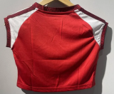 Arsenal Home Women Crop Tank Fans 1:1 Quality Soccer Jersey 26/27