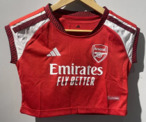 Arsenal Home Women Crop Tank Fans 1:1 Quality Soccer Jersey 26/27 Arsenal Home Women Crop Tank Fans 1:1 Quality Soccer Jersey 26/27