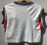 England Home Women Crop Tank Fans 1:1 Quality Soccer Jersey 26/27（2026）