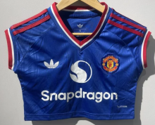 Manchester United  Away Women Crop Tank Fans 1:1 Quality Soccer Jersey 26/27