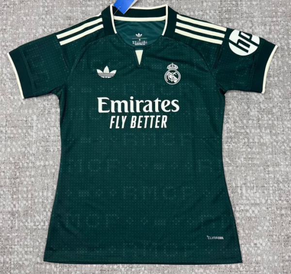 Real Madrid Away Women Fans 1:1 Quality Soccer Jersey 26/27
