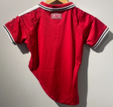 Manchester United Home Women Left Diagonal Fans 1:1 Quality Soccer Jersey 26/27