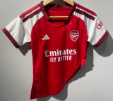 Arsenal Home Women Left Diagonal Fans 1:1 Quality Soccer Jersey 26/27