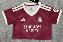 Real Madrid Third Away Women Crop Fans 1:1 Quality Soccer Jersey 26/27