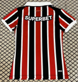 Sao Paulo Away Women Fans 1:1 Quality Soccer Jersey 26/27