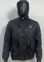 Jordan Black Hooded Windbreaker 26/27 Jordan Black Hooded Windbreaker 26/27