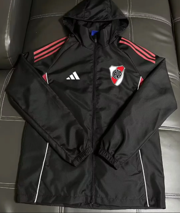 River Plate Hooded Windbreaker 26/27