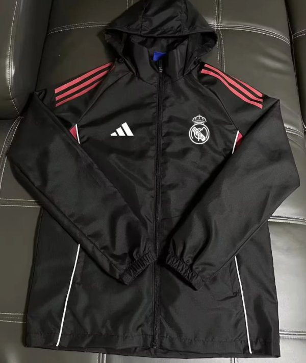 Real Madrid Hooded Windbreaker 26/27