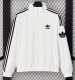 Adidas White Windbreaker 26/27
