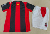 AC Milan Home Kids 1:1 Quality Soccer Jersey 26/27