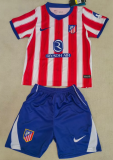 Atlético de Madrid Home Kids 1:1 Quality Soccer Jersey 26/27