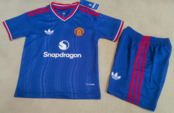 Manchester United Away Kids 1:1 Quality Soccer Jersey 26/27