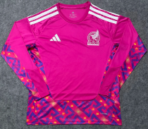 Mexico Goalkeeper Long Sleeve Fans 1:1 Quality Soccer Jersey 26/27（2026）