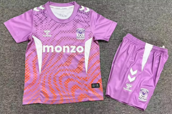 Coventry City Third Away Kids 1:1 Quality Soccer Jersey 26/27