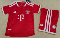 Bayern Munich Home Kids 1:1 Quality Soccer Jersey 26/27 Bayern Munich Home Kids 1:1 Quality Soccer Jersey 26/27