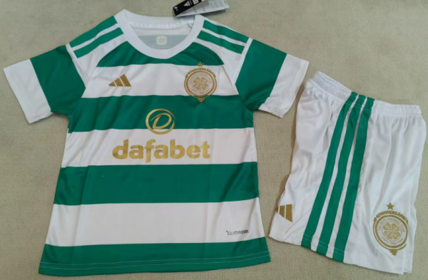 Celtic Home Kids 1:1 Quality Soccer Jersey 26/27
