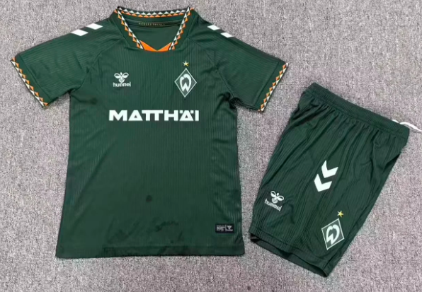Werder Bremen Away Kids 1:1 Quality Soccer Jersey 26/27