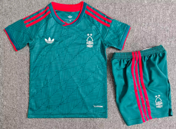 Nottingham Forest Away Kids 1:1 Quality Soccer Jersey 26/27