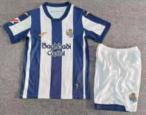 Real Sociedad Home Kids 1:1 Quality Soccer Jersey 26/27 Real Sociedad Home Kids 1:1 Quality Soccer Jersey 26/27