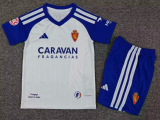 Real Zaragoza Home Kids 1:1  Quality Soccer Jersey 26/27