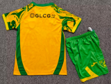 Norwich City Home Kids 1:1 Quality Soccer Jersey 26/27