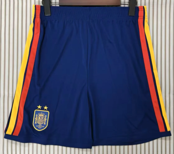 Spain Home 2 Star Fans 1:1 Quality Soccer Shorts 26/27(2026)