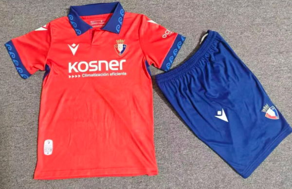 Osasuna Home Kids 1:1 Quality Soccer Jersey 26/27