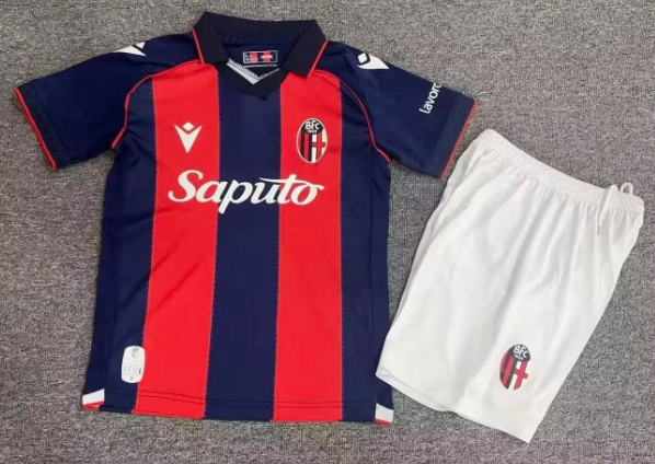 Bologna Home Kids 1:1 Quality Soccer Jersey 26/27