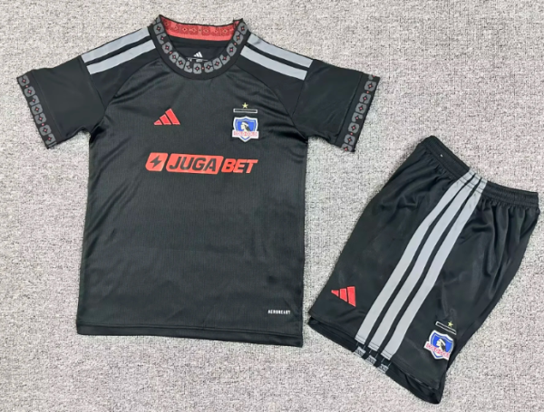 Colo-Colo Away Kids 1:1 Quality Soccer Jersey 26/27