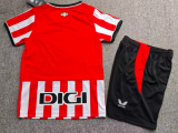 Athletic Bilbao Home Kids 1:1 Quality  Soccer Jersey 26/27