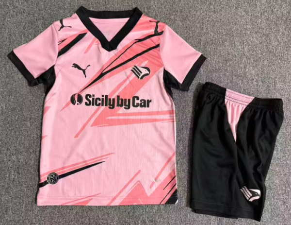 Palermo FC Home Kids 1:1 Quality Soccer Jersey 26/27