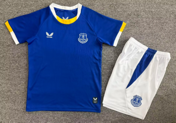 Everton Home Kids 1:1 Quality Soccer Jersey 26/27