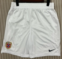 Norway Home White Fans 1:1 Quality Soccer Shorts 26/27(2026) Norway Home White Fans 1:1 Quality Soccer Shorts 26/27(2026)
